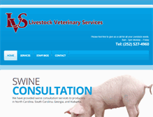 Tablet Screenshot of livestockvet.com